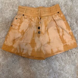 Ulla Johnson tie die shorts